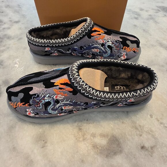 New Ugg x Palace Tasman Slipper Black Camo - Picture 7 of 12